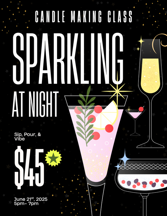 Mocktail Candle Making